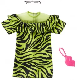 Barbie Poppenjurk Met Accessoires Fashion GRC05 3-delig