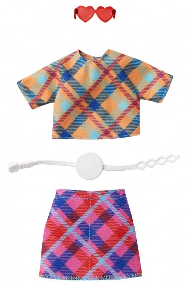 Barbie Poppenjurk Met Accessoires Fashion GRC10 4-delig 1 Barbie Poppenjurk Met Accessoires Fashion GRC10 4-delig