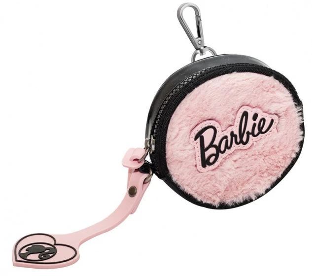 Barbie Portemonnee Meisjes 11 X 5 Cm Pluche/polyester Roze 1 Barbie Portemonnee Meisjes 11 X 5 Cm Pluche/polyester Roze
