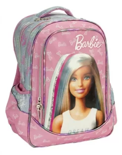 Barbie Rugzak Meisjes 22 Liter 30 X 43 Cm Polyester Roze/blauw