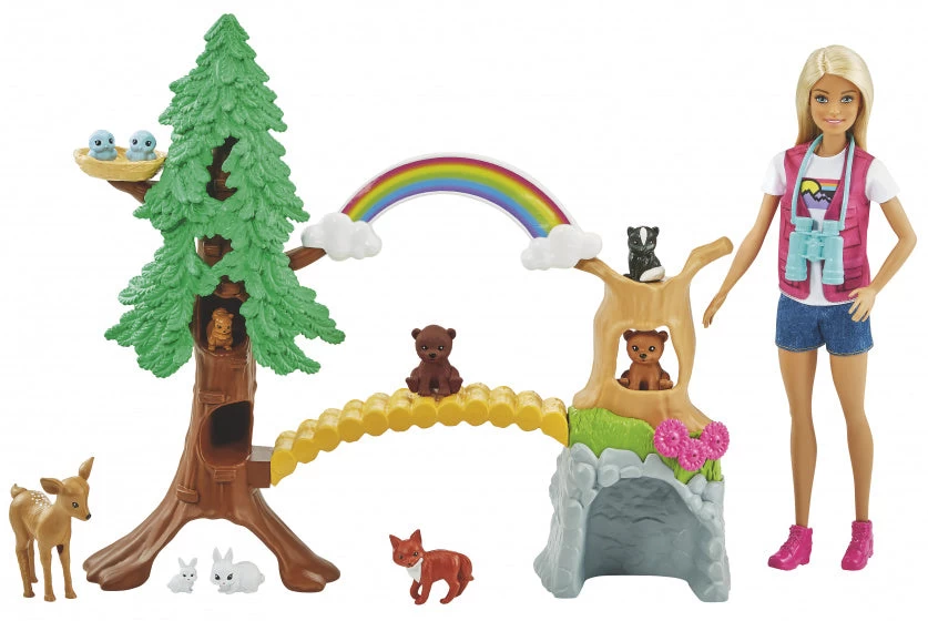 Barbie Tienerpop De Wildernisgids Meisjes 30 Cm 17-delig