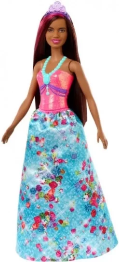 Barbie Tienerpop Dreamtopia: Prinses 30 Cm Roze/blauw