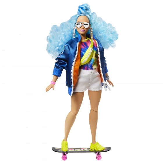 Barbie Tienerpop Extra Junior 30 Cm Blauw 2 Barbie Tienerpop Extra Junior 30 Cm Blauw - Afbeelding 2