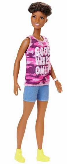 Barbie Tienerpop Fashionistas #128 Roze 30 Cm