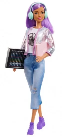 Barbie Tienerpop Junior 30,4 Cm Paars 4-delig