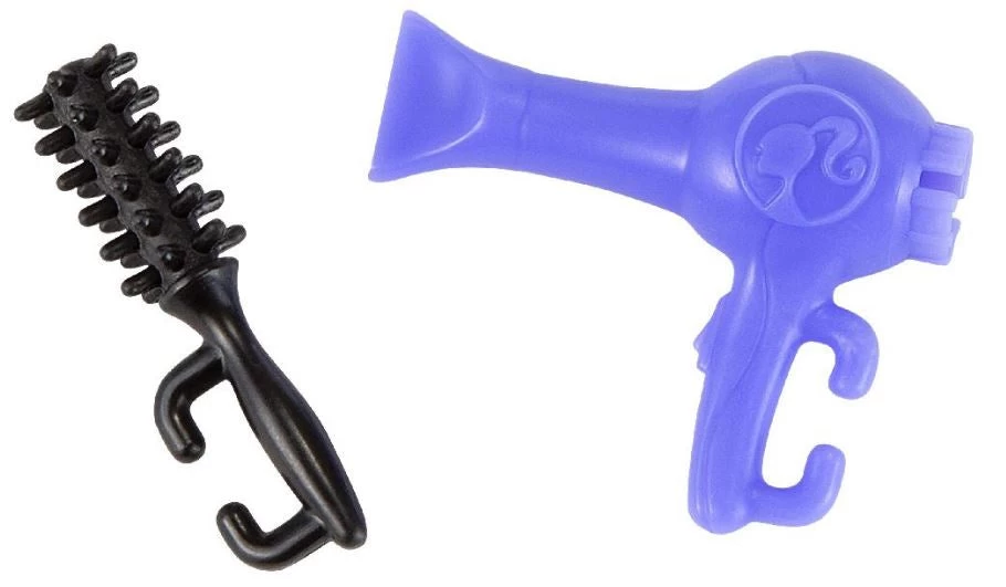 Barbie Tienerpop Kapster Meisjes 32,5 Cm Blauw/paars 2 Barbie Tienerpop Kapster Meisjes 32,5 Cm Blauw/paars - Afbeelding 2