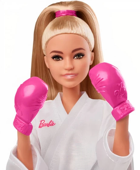 Barbie Tienerpop Karate Meisjes 32,5 Cm Blond/wit - Afbeelding 2