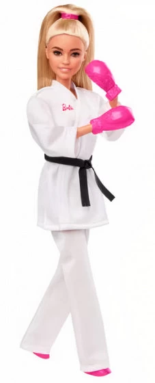 Barbie Tienerpop Karate Meisjes 32,5 Cm Blond/wit