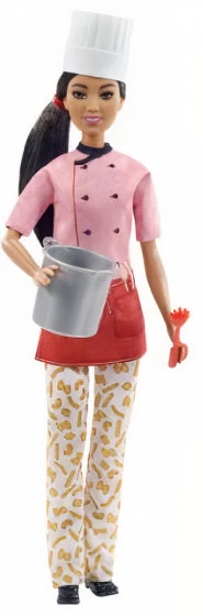 Barbie Tienerpop Kok Meisjes 32,5 Cm Roze/rood