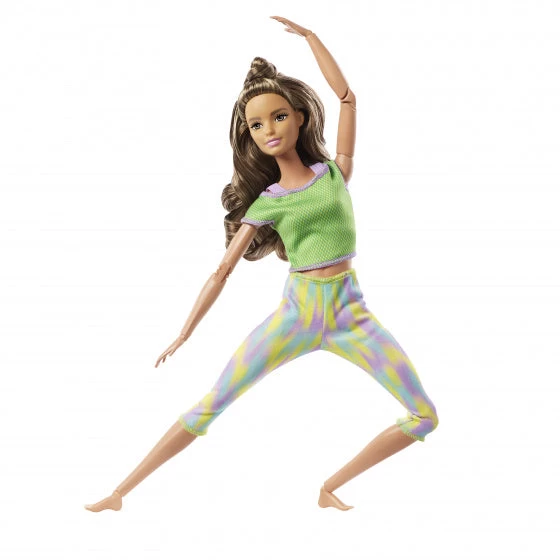 Barbie Tienerpop Made To Move Junior 30 Cm Groen - Afbeelding 2