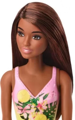 Barbie Tienerpop Beach Meisjes 32,5 Cm Geel/roze -Barbie barbie tienerpop meisjes 325 cm geel roze 3 988078 1634376750