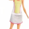 Barbie Tienerpop Tennis Meisjes 32,5 Cm Roze/geel