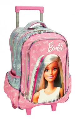 Barbie Trolleyrugzak Meisjes 23,6 Liter Polyester Roze/blauw