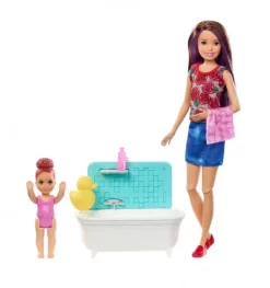 Barbie Skipper Babysitters - Badtijd